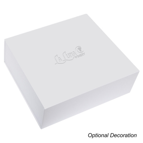 15" x 12.25" Magnetic Closure Gift Box – Optional Logo Imprint