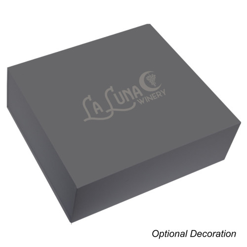 15" x 12.25" Magnetic Closure Gift Box – Optional Logo Imprint