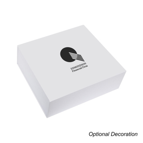 12" x 10.5" Magnetic Closure Gift Box – Optional Logo Imprint