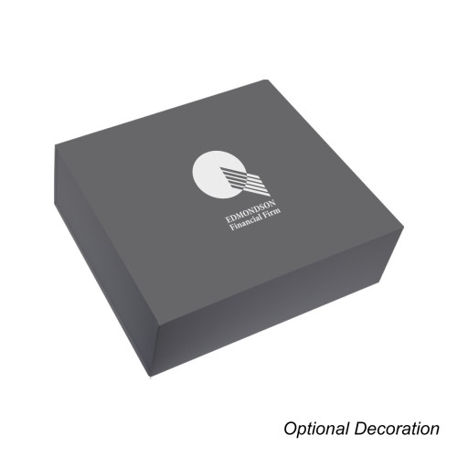 12" x 10.5" Magnetic Closure Gift Box – Optional Logo Imprint