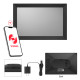 10.1" Touchscreen Digital Photo Frame with Calendar – Custom Logo