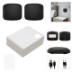 Wall Mount Wireless Speaker Gift Set – Two Full Color Logo Speakers