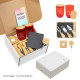 Home Entertaining Gift Set – Custom Logo Wine Tumblers, Cheese Server & Bamboo Accessories