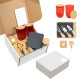 Home Entertaining Gift Set – Custom Logo Wine Tumblers, Cheese Server & Bamboo Accessories