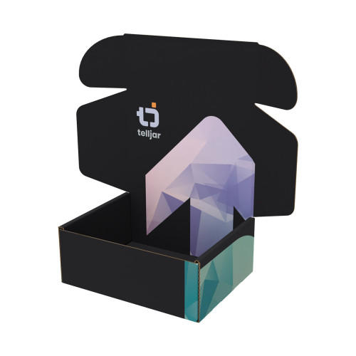 8" x 6" x 3" Custom Printed Mailer Box – Full Color Logo Shipping Box