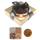 The Beverly Hills Gourmet Nut & Chocolate Almond Tower – Custom Logo Ribbon The Beverly Hills Gourmet Nut & Chocolate Almond Tower – Custom Logo Ribbon