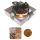 The Beverly Hills Gourmet Nut & Chocolate Almond Tower – Custom Logo Ribbon The Beverly Hills Gourmet Nut & Chocolate Almond Tower – Custom Logo Ribbon
