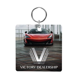 Custom Shape 4" Acrylic Key Tag