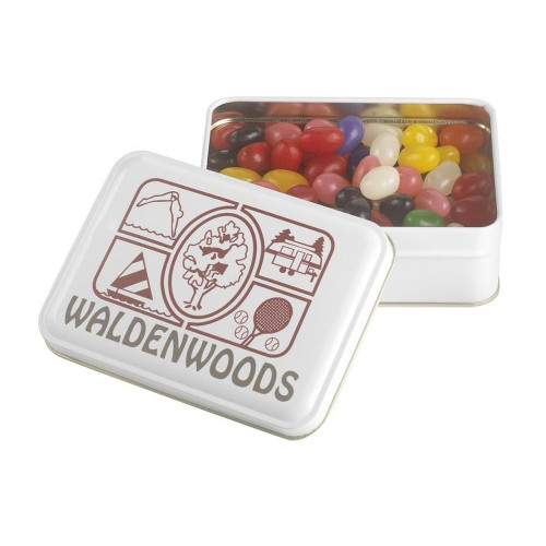 Keepsake Gift Tin with Chocolates, Candy or Nuts – Custom Logo Lid Keepsake Gift Tin with Chocolates, Candy or Nuts – Custom Logo Lid