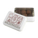 Keepsake Gift Tin with Chocolates, Candy or Nuts – Custom Logo Lid Keepsake Gift Tin with Chocolates, Candy or Nuts – Custom Logo Lid