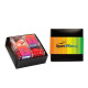 Sweet Box Gift Set with Acrylic Cubes – Custom Full Color Labels & Logo Band, 4 or 9 Piece