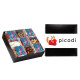 Sweet Box Gift Set with Acrylic Cubes – Custom Full Color Labels & Logo Band, 4 or 9 Piece