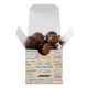 Desk Drop Treat Box – Full Color Custom Box with Peppermint Bark, Caramels, S'mores or Truffles