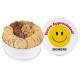 Classic Cookie Combo Gift Tin – 18 or 36 Gourmet Cookies with Full Color Logo Lid