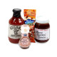 License to Grill BBQ Gourmet Kit – Stubb's & Bone Suckin' Sauce, Himalayan Salt & BBQ Almonds