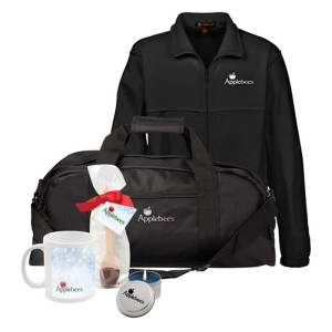 Winter Warmth Deluxe Kit – Custom Logo Jacket, Duffle Bag, Mug, Candle & Hot Cocoa Spoon