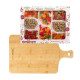 Candy Charcuterie Tray & Bamboo Board Gift Set – Full Color Logo Box & Engraved Board