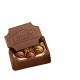 Edible Chocolate Box with Custom Logo Lid – Filled with Chocolate Tools, Chocolates or Truffles