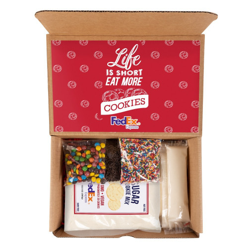 DIY Sugar Cookie Decorating Kit – Custom Logo Mailer Gift Box with M&M'S®