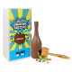 Smashable Chocolate Bottle with Mallet – Hidden Candy Surprise in a Full Color Logo Box