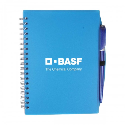 Spiral Notebook with Pen 5.75" X 7.125"
