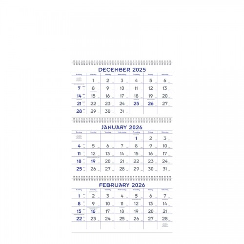 Triumph® Calendars 2026 Blue & Grey Commercial Planner