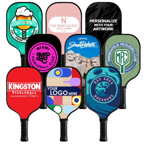 FlexStrike Lite Custom Fiberglass Pickleball Paddle with Black Trim & Black Handle FlexStrike Lite Custom Fiberglass Pickleball Paddle with Black Trim & Black Handle