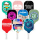 Personalized NitroStrike Elite Carbon Fiber Pickleball Paddle with White Trim & White Handle - No Minimum