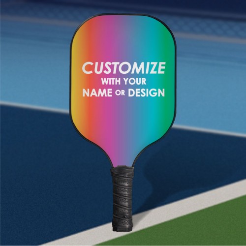 Personalized NitroStrike Elite Carbon Fiber Pickleball Paddle - No Minimum