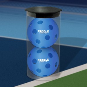 Pickleball Tube with 26 Hole Indoor Pickleballs
