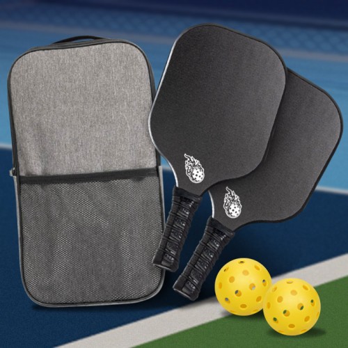 Serve Pro Pickleball Set - One Color Imprint on Paddles
