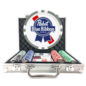 Premium Custom Poker Chip Set – 8 Stripe