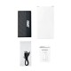 10,000 mAh Linen Cloth Wireless Charging Power Bank