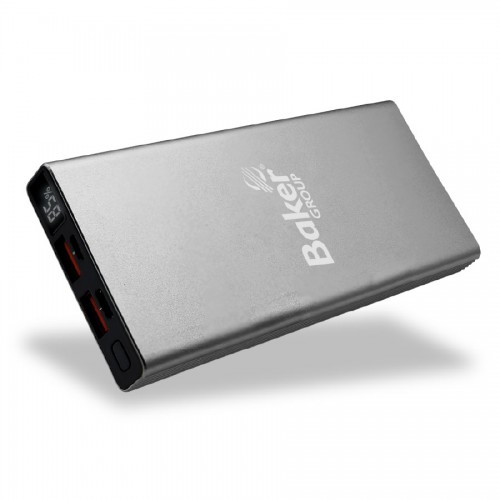 10,000 mAh Metallic Quick Charger Power Bank