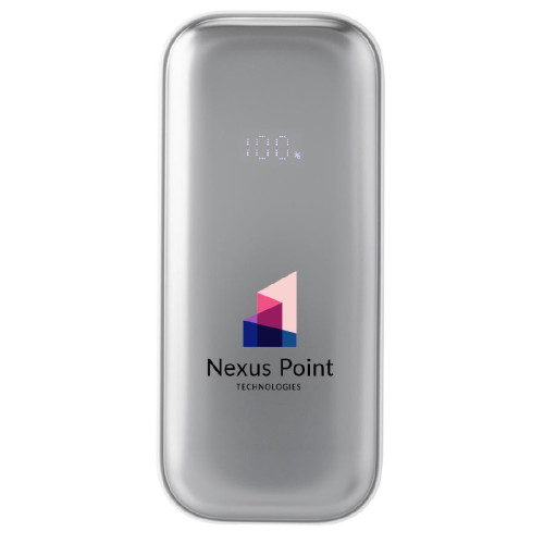 10,000 mAh Power Bank with Retractable Type-C Cable