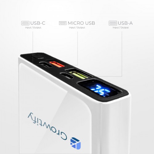 10,000 mAh 15W Wireless SuperCharger Power Bank 10,000 mAh 15W Wireless SuperCharger Power Bank
