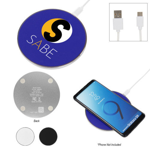15W Recycled Aluminum Wireless Charger