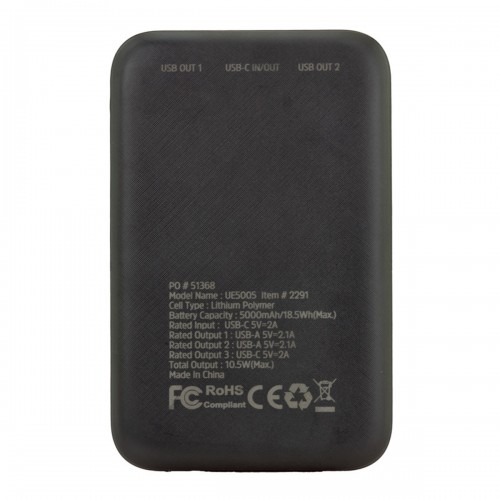 5,000 mAh Energizer® Essential Power Bank