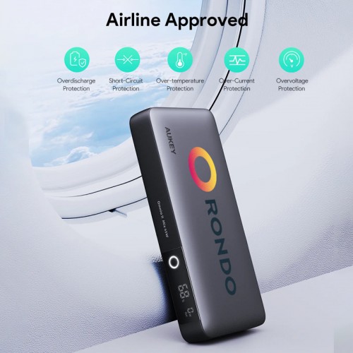 AUKEY 65W 20,000 mAh Laptop Power Bank