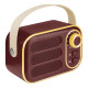 AWS Retro Boom FM Radio & Wireless Speaker AWS Retro Boom FM Radio & Wireless Speaker