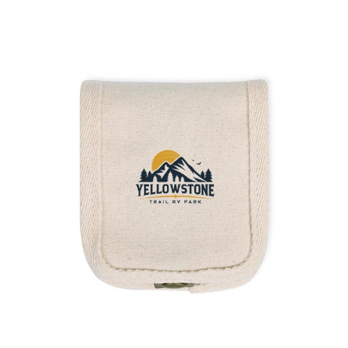 Airplane-Ready Wired Earbuds & Canvas Carry Pouch Set Airplane-Ready Wired Earbuds & Canvas Carry Pouch Set