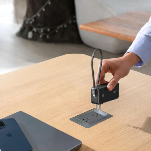 Anker® Power Bank (10K, 22.5W, Built-In USB-C Cable)