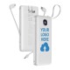 10,000 mAh ApexCharge  6-in-1 Custom Logo Power Bank - 10 Unit Minimum