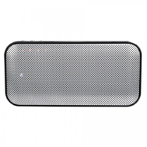 Cutter & Buck® Aluminum Suede Speaker and Power Bank