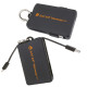 Keychain 2,000 mAh Power Bank with Built-In Cables