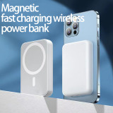 Power Bank Magnetico Mag-Safe 5000mAh – Ricarica Wireless 22.5W Con Cavo USB-C, Compatibile Con IPhone 16/15/14/13/12 (Mini/Pro/Pro Max)