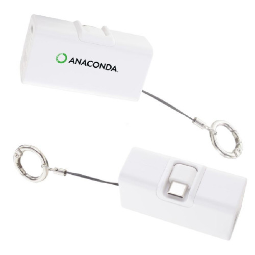 Mini 1,200 mAh Power Bank with Type-C Connector