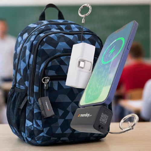 Mini 1,200 mAh Power Bank with Type-C Connector
