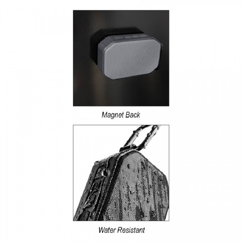 Mini Magnet Speaker with Carabiner