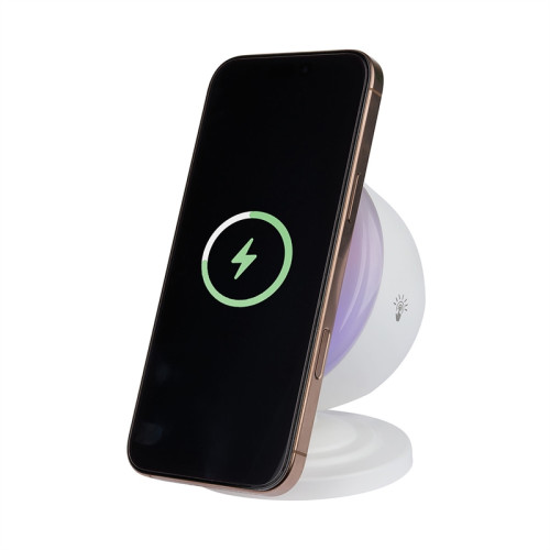 Oslo 3-in-1 Speaker, 15W Magnetic Charger, and Light